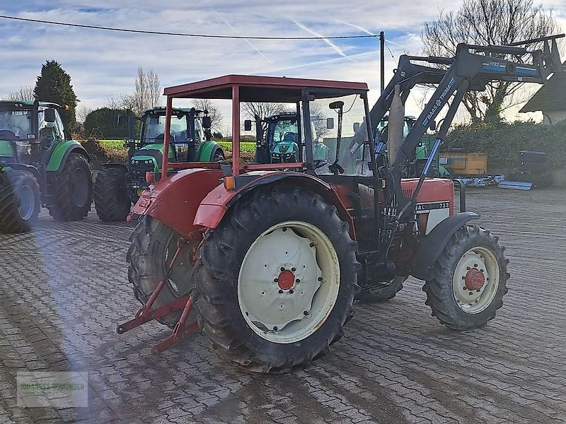 Traktor типа Case IH 733 Allrad mit Frontlader und Druckluft, Gebrauchtmaschine в Leichlingen (Фотография 4)