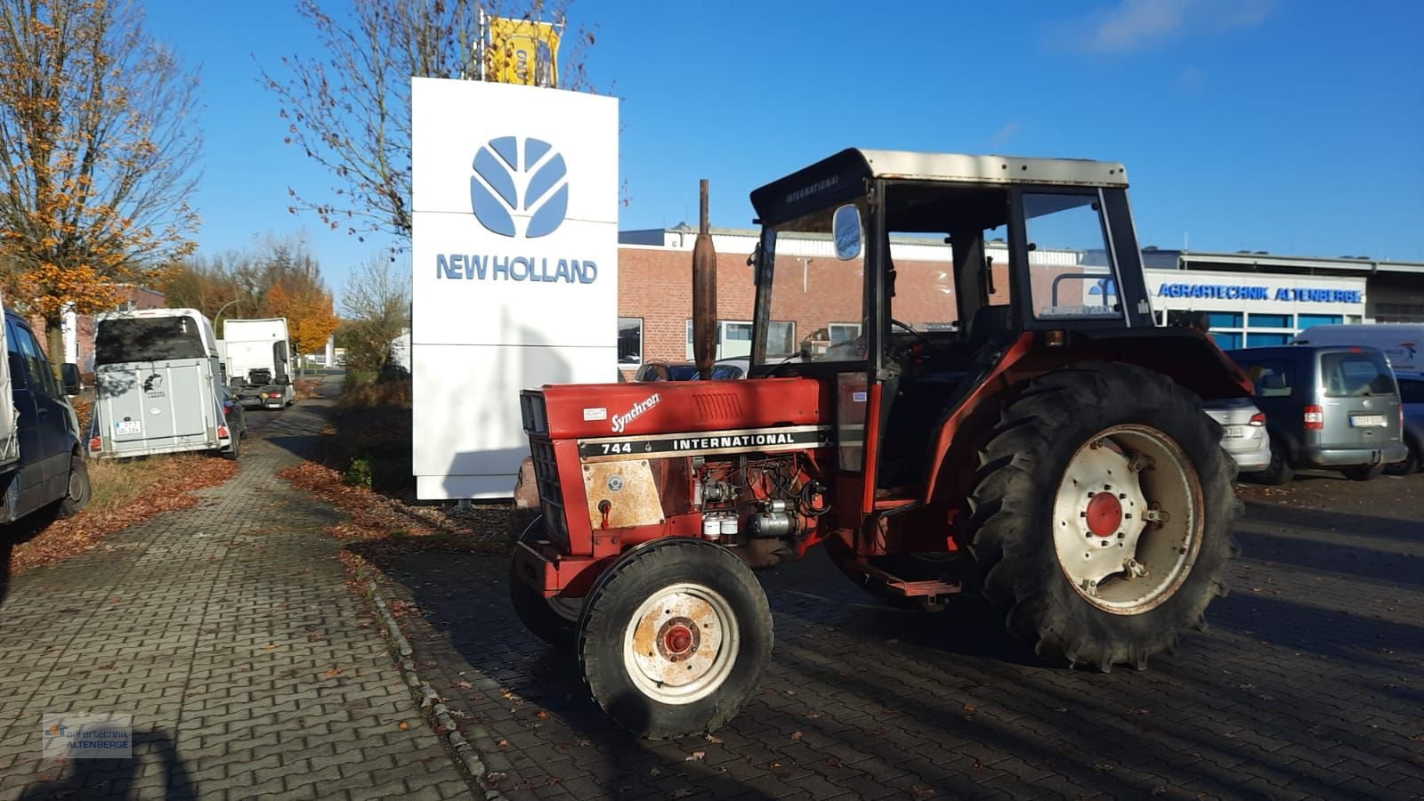 Traktor van het type Case IH 744, Gebrauchtmaschine in Altenberge (Foto 1)