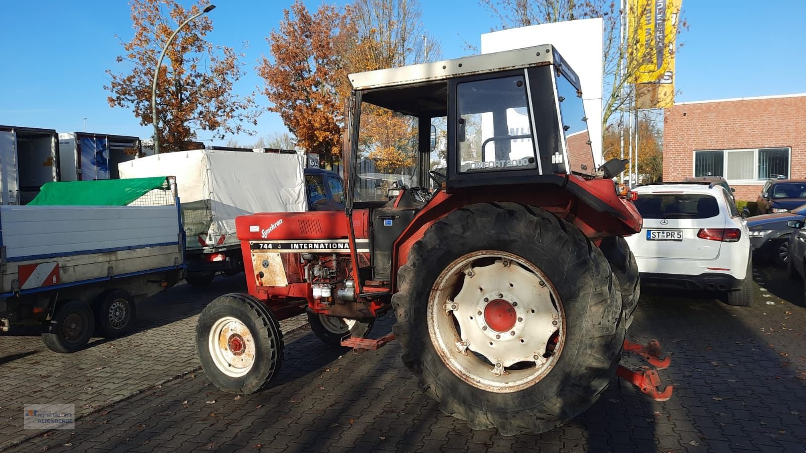 Traktor van het type Case IH 744, Gebrauchtmaschine in Altenberge (Foto 5)