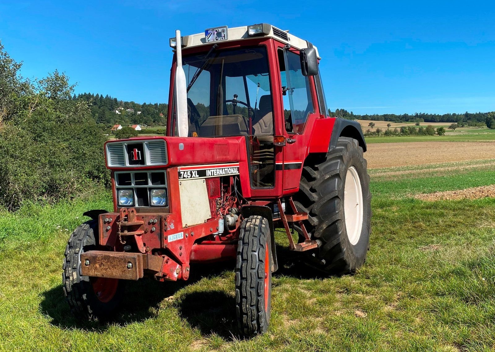 Traktor Türe ait Case IH 745 XL, Gebrauchtmaschine içinde Waldalgesheim (resim 1)