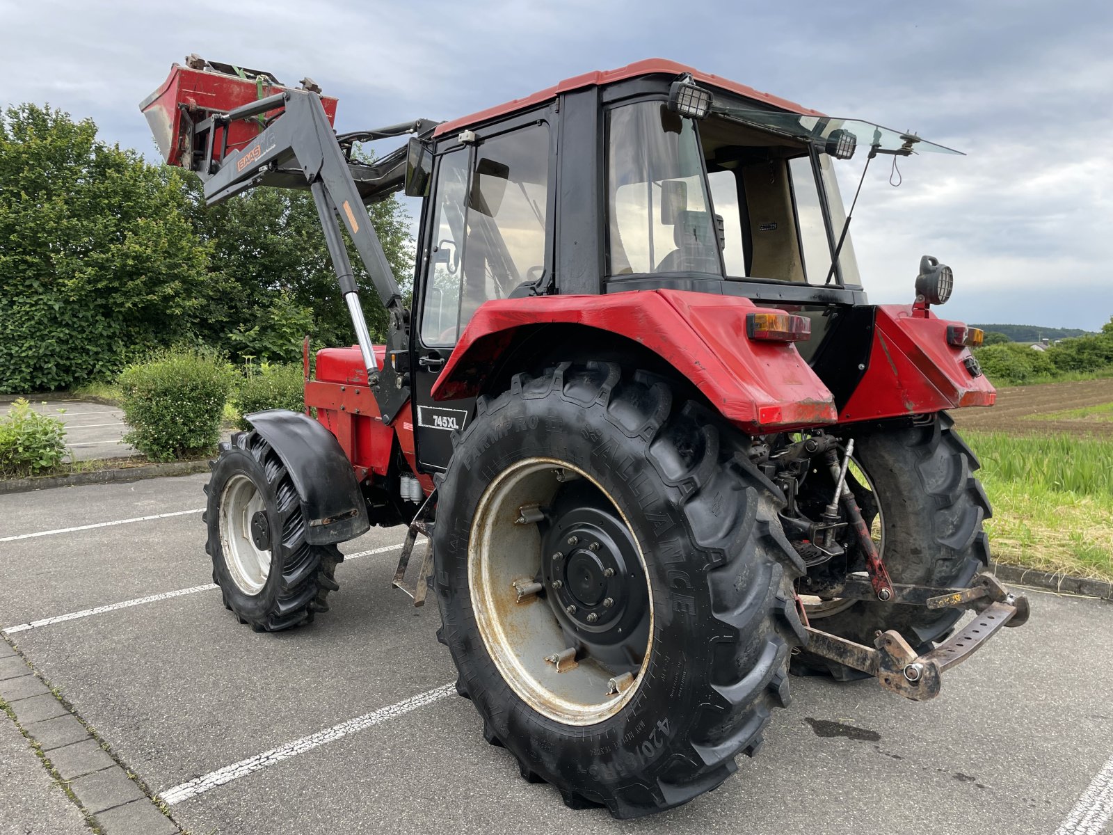 Traktor des Typs Case IH 745 XLA, Gebrauchtmaschine in Burgau (Bild 3)