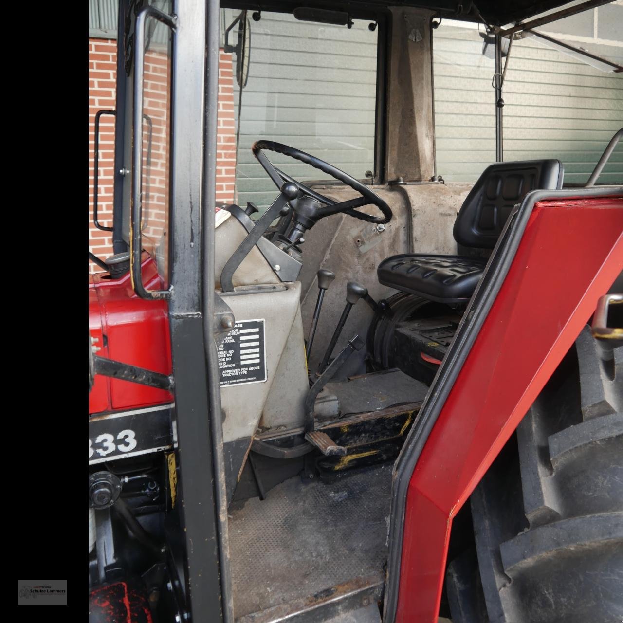 Traktor типа Case IH 833 Allrad FZW, Gebrauchtmaschine в Borken (Фотография 10)