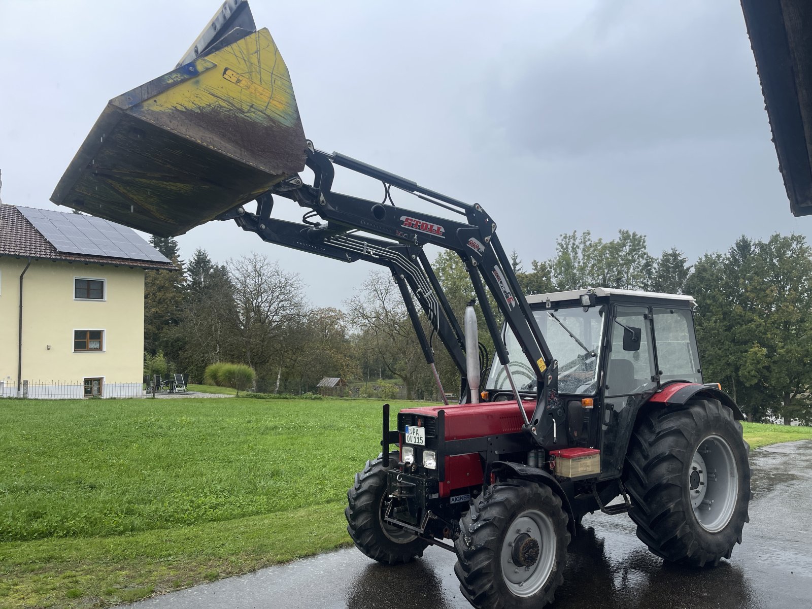 Traktor van het type Case IH 833 AV, Gebrauchtmaschine in Salzweg (Foto 15)