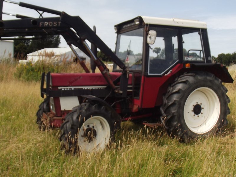 Traktor Türe ait Case IH 844+ Frontlader, Gebrauchtmaschine içinde Mittelsdorf (resim 1)