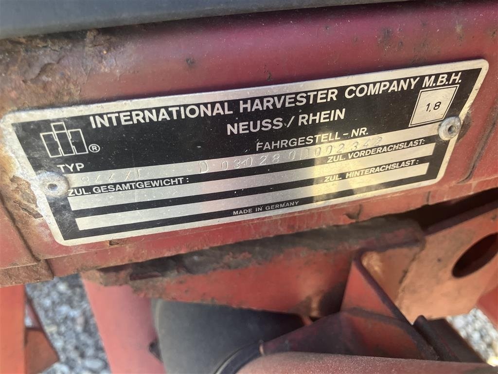 Traktor typu Case IH 844XL, Gebrauchtmaschine w Rødekro (Zdjęcie 7)