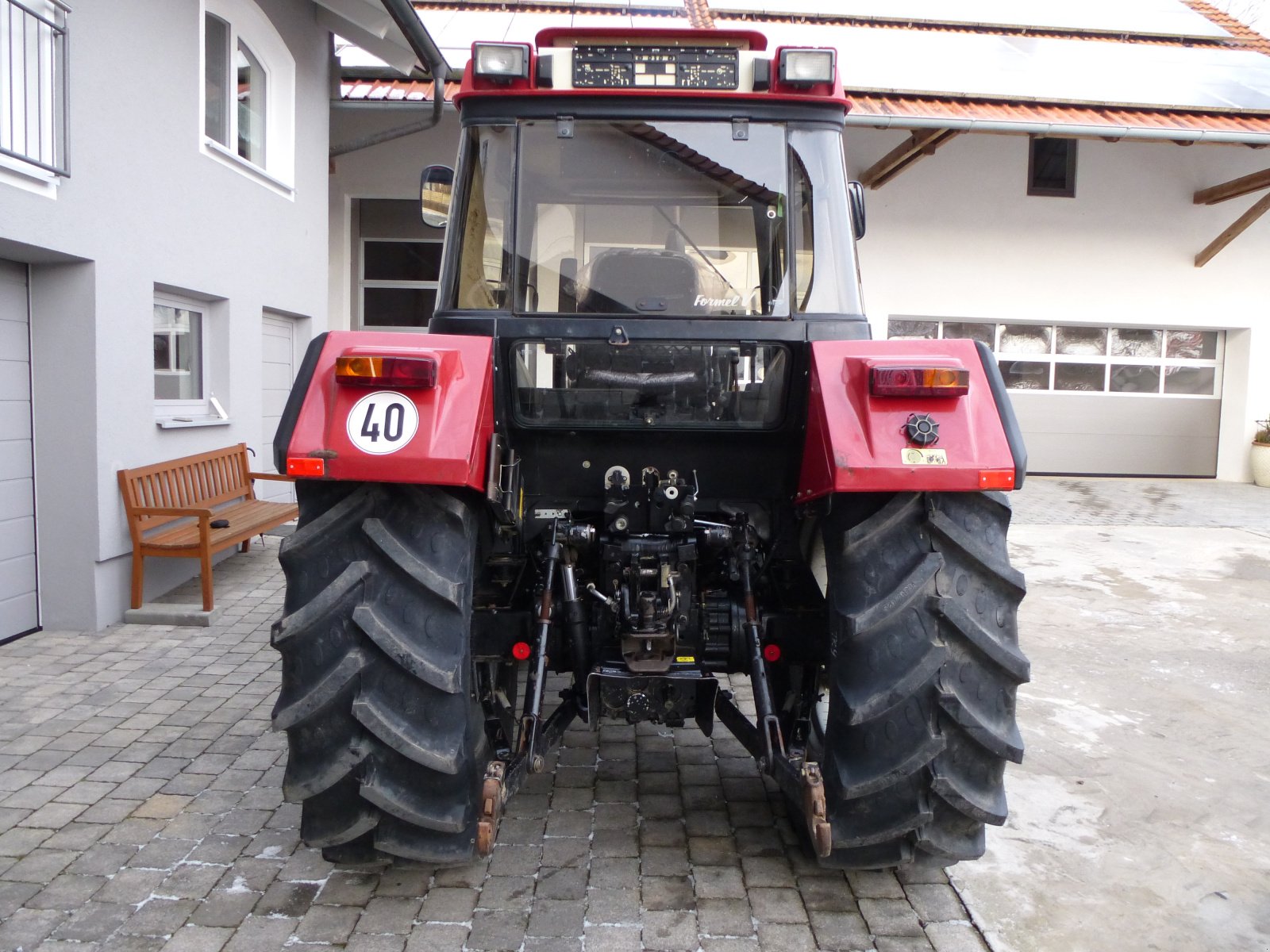 Traktor del tipo Case IH 856 XL Profi grün, Gebrauchtmaschine en Petersdorf (Imagen 9)