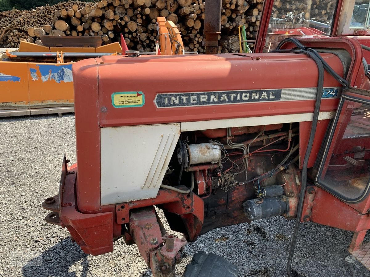 Traktor of the type Case IH C 574 Hinterrad, Gebrauchtmaschine in Eben (Picture 8)