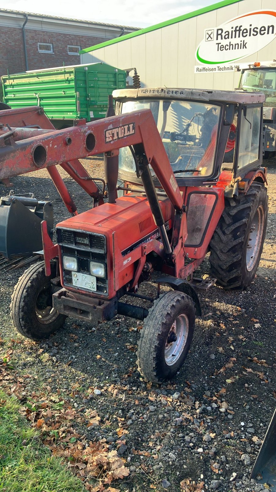 Traktor za tip Case IH C 633, Gebrauchtmaschine u Itzehoe (Slika 2)