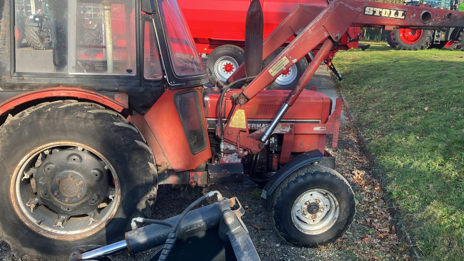 Traktor des Typs Case IH C 633, Gebrauchtmaschine in Itzehoe (Bild 3)