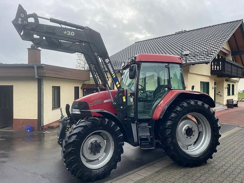 Traktor typu Case IH CASE IH MX 100c Maxxum Frontlader Druckluft Klima Fronthydraulik ä 80/90, Gebrauchtmaschine w Niedernhausen OT Engenhahn (Zdjęcie 9)