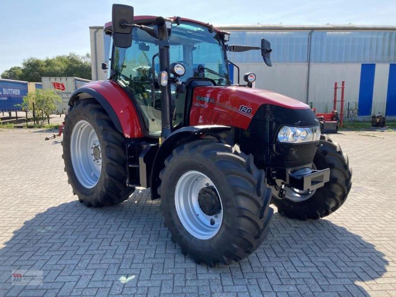 Traktor Türe ait Case IH CASE IH SCHLEPPER LUXXUM 120, Neumaschine içinde Oyten (resim 2)