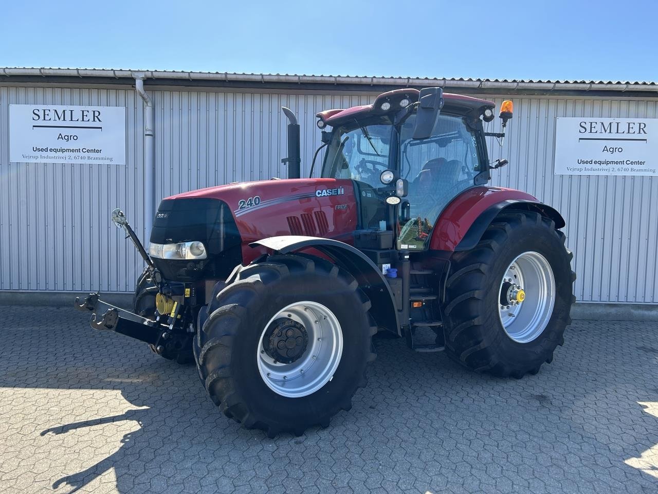 Traktor du type Case IH CASE PUMA 240 CVX, Gebrauchtmaschine en Bramming (Photo 1)