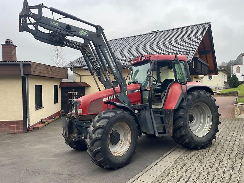 Traktor typu Case IH CS 130 wie 120 150 Allradschlepper Frontlader Druckluft FH KL gef. Vorderachse TÜV, Gebrauchtmaschine w Niedernhausen OT Engenhahn (Zdjęcie 9)