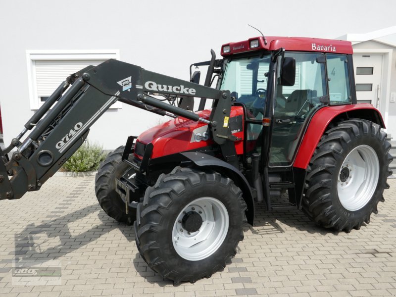 Traktor typu Case IH CS 86 Allr. mit ALÖ Industriefrontlader. Sehr gut erhaltener Traktor!, Gebrauchtmaschine w Langenzenn (Zdjęcie 1)