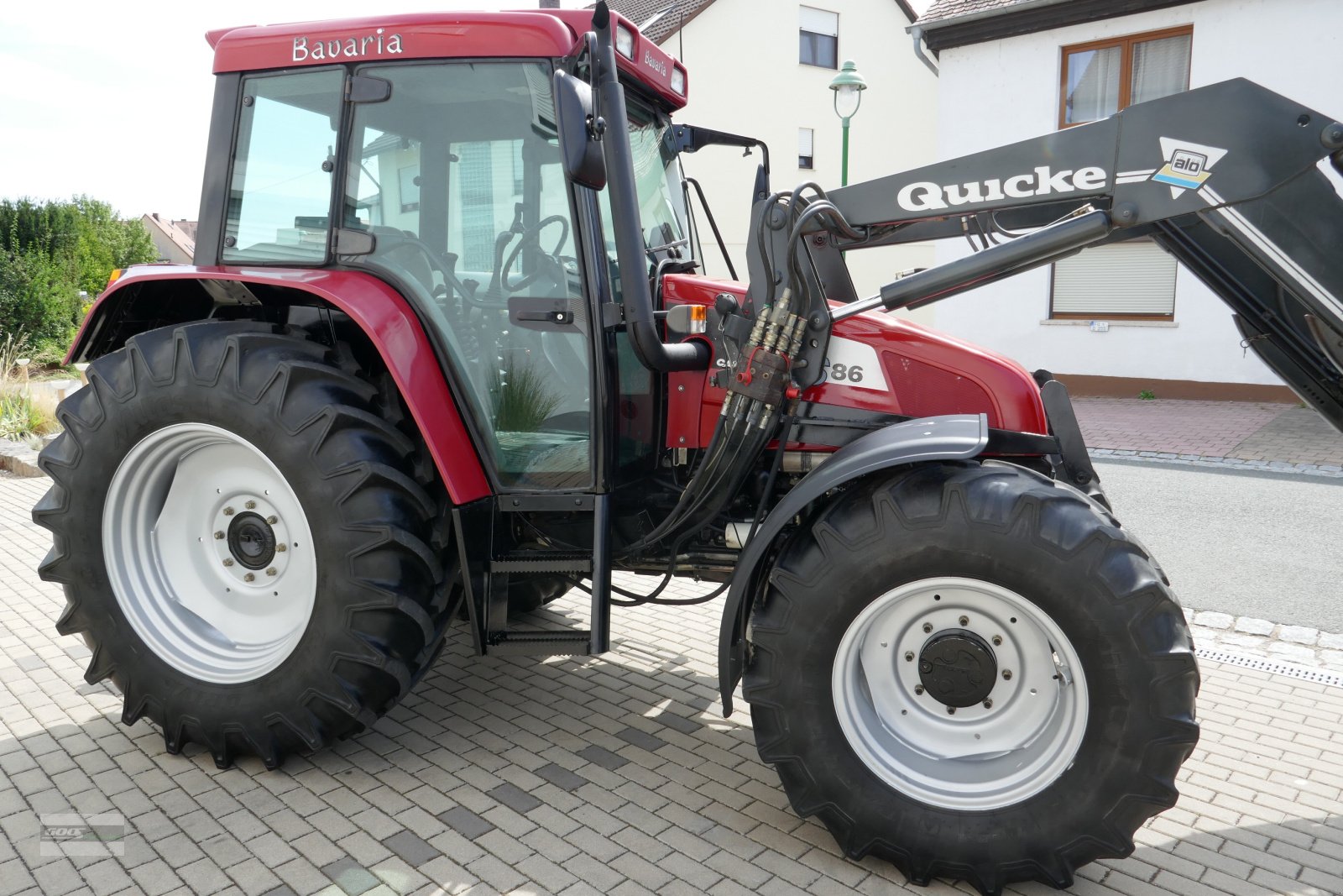 Traktor des Typs Case IH CS 86 Allr. mit ALÖ Industriefrontlader. Sehr gut erhaltener Traktor!, Gebrauchtmaschine in Langenzenn (Bild 3)