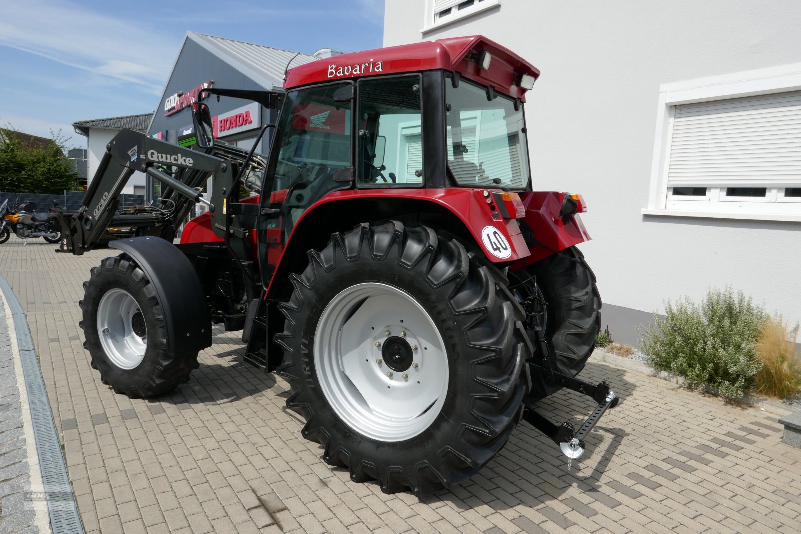 Traktor typu Case IH CS 86 Allr. mit ALÖ Industriefrontlader. Sehr gut erhaltener Traktor!, Gebrauchtmaschine w Langenzenn (Zdjęcie 5)