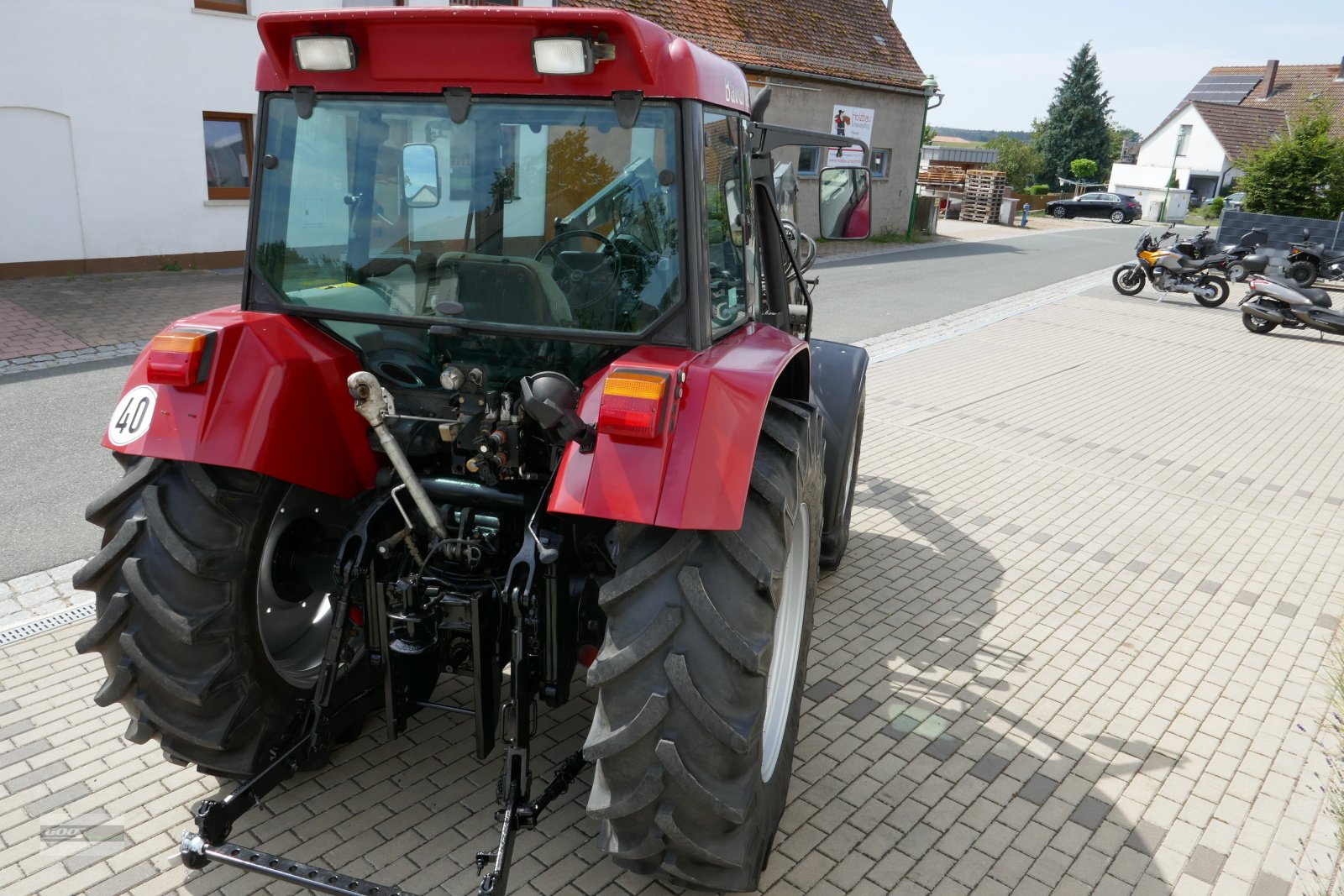 Traktor typu Case IH CS 86 Allr. mit ALÖ Industriefrontlader. Sehr gut erhaltener Traktor!, Gebrauchtmaschine w Langenzenn (Zdjęcie 8)