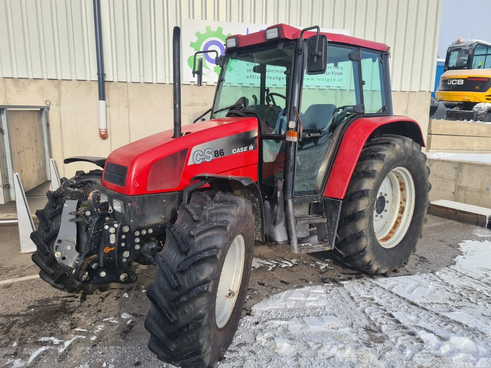 Traktor van het type Case IH CS 86a Basis, Gebrauchtmaschine in Liebenau (Foto 12)