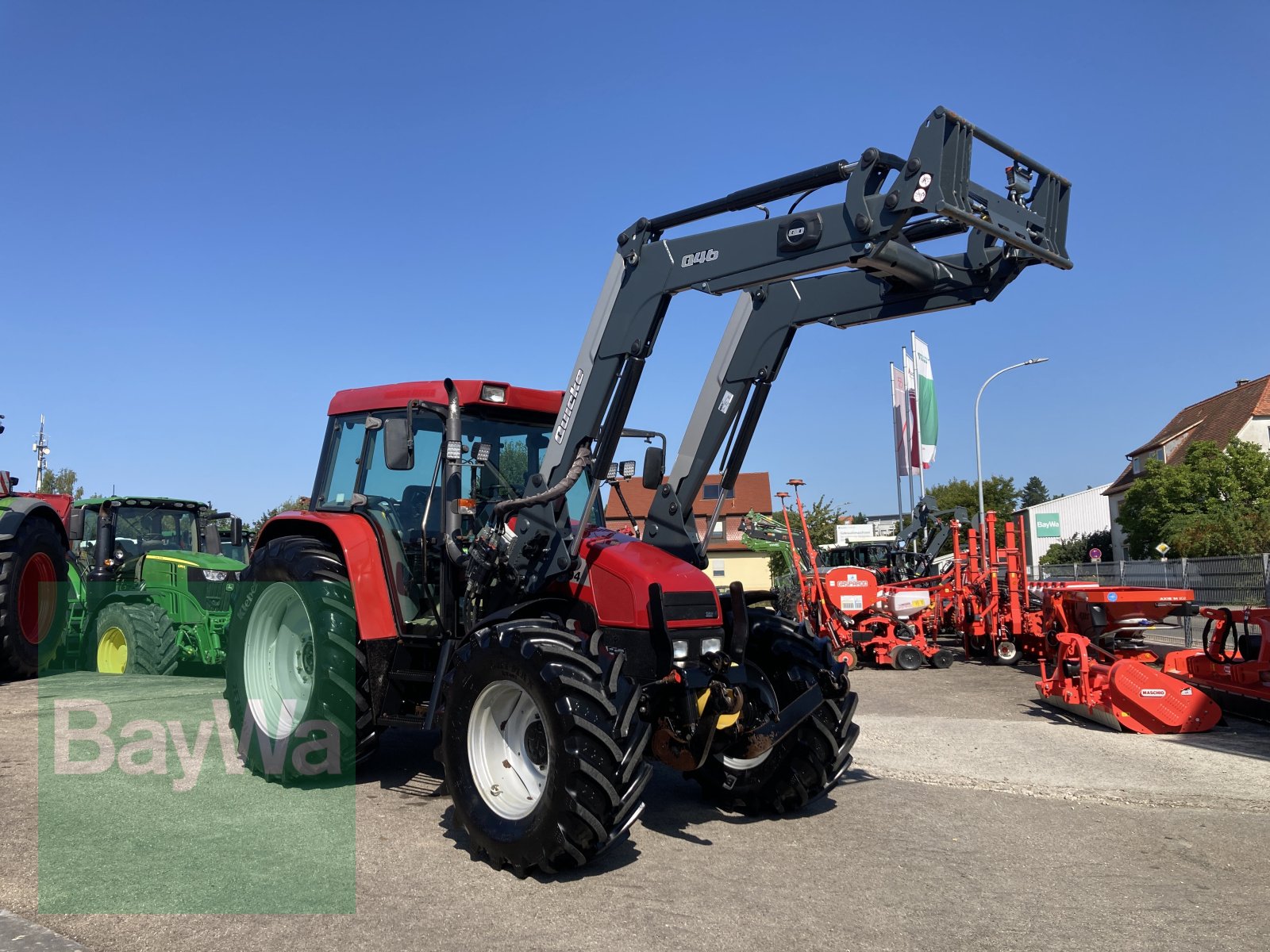 Traktor типа Case IH CS 94 + Frontlader Quicke Q46, Gebrauchtmaschine в Dinkelsbühl (Фотография 2)