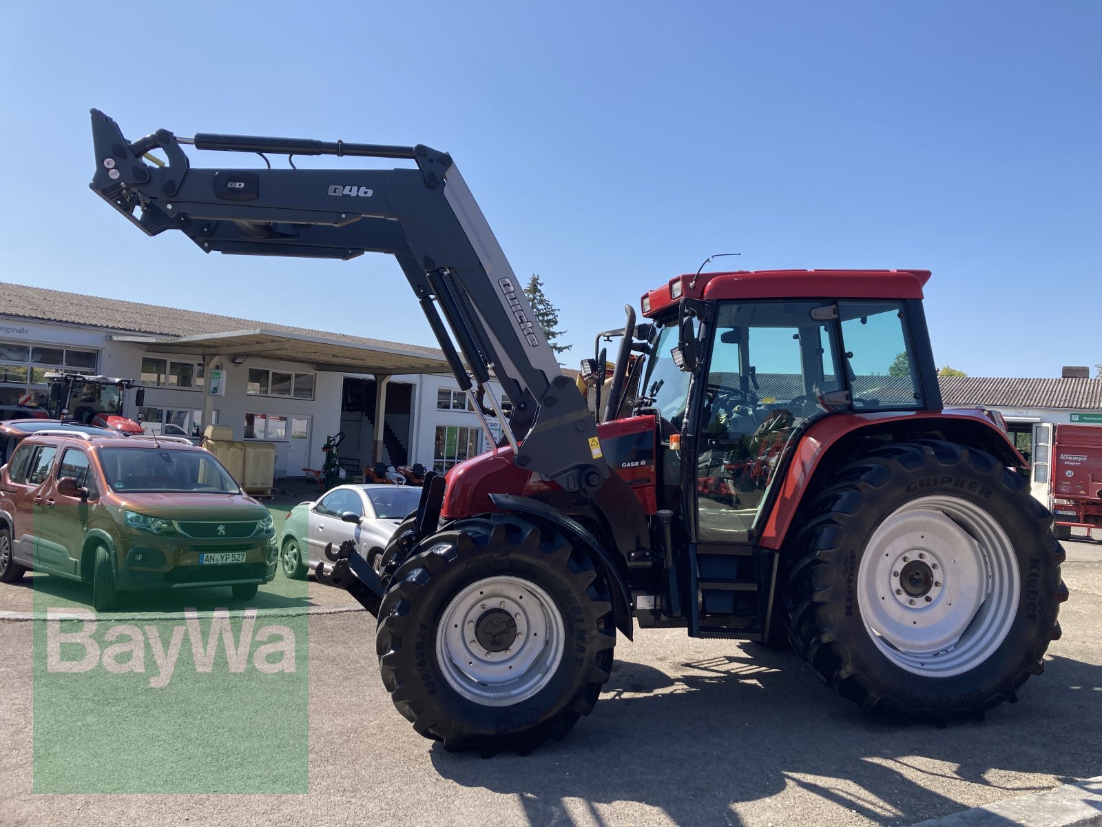 Traktor типа Case IH CS 94 + Frontlader Quicke Q46, Gebrauchtmaschine в Dinkelsbühl (Фотография 7)