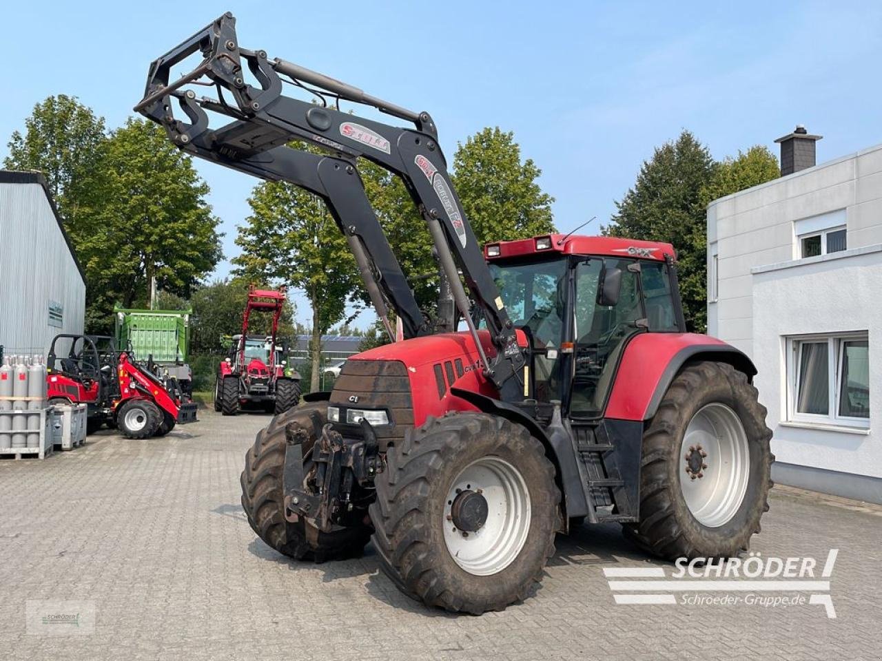 Traktor des Typs Case IH CVX 130, Gebrauchtmaschine in Westerstede (Bild 1)