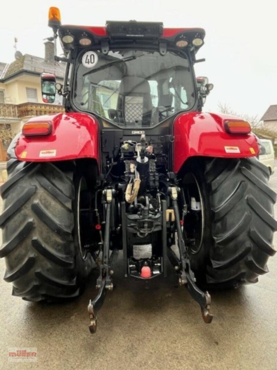 Traktor des Typs Case IH CVX 185, Gebrauchtmaschine in Holzhausen (Bild 2)