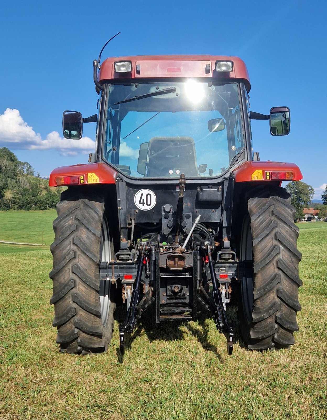 Traktor van het type Case IH CX 80, Gebrauchtmaschine in Neureichenau (Foto 7)