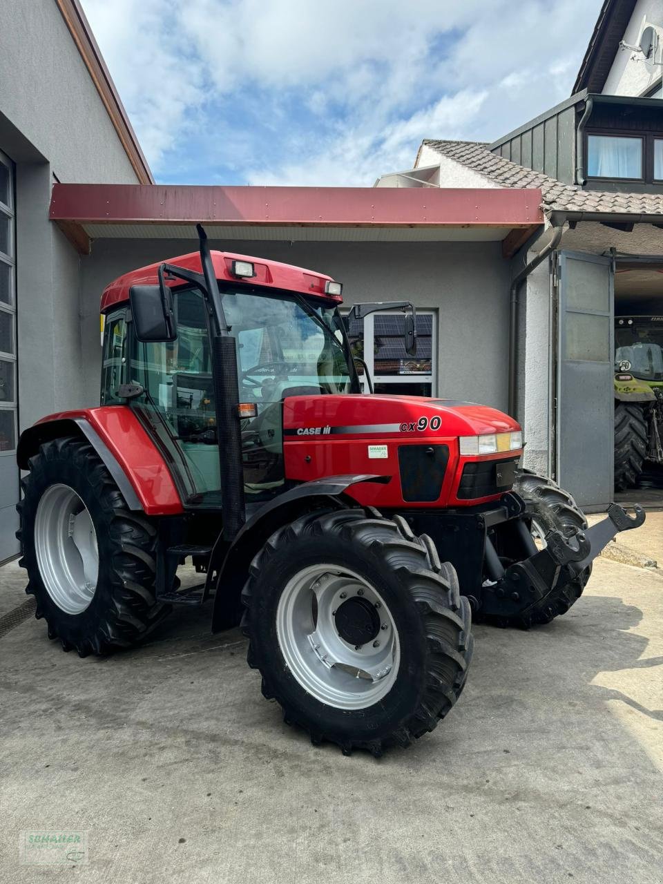 Traktor του τύπου Case IH CX 90 mit FH, sehr gepflegt, Gebrauchtmaschine σε Geiselhöring (Φωτογραφία 3)