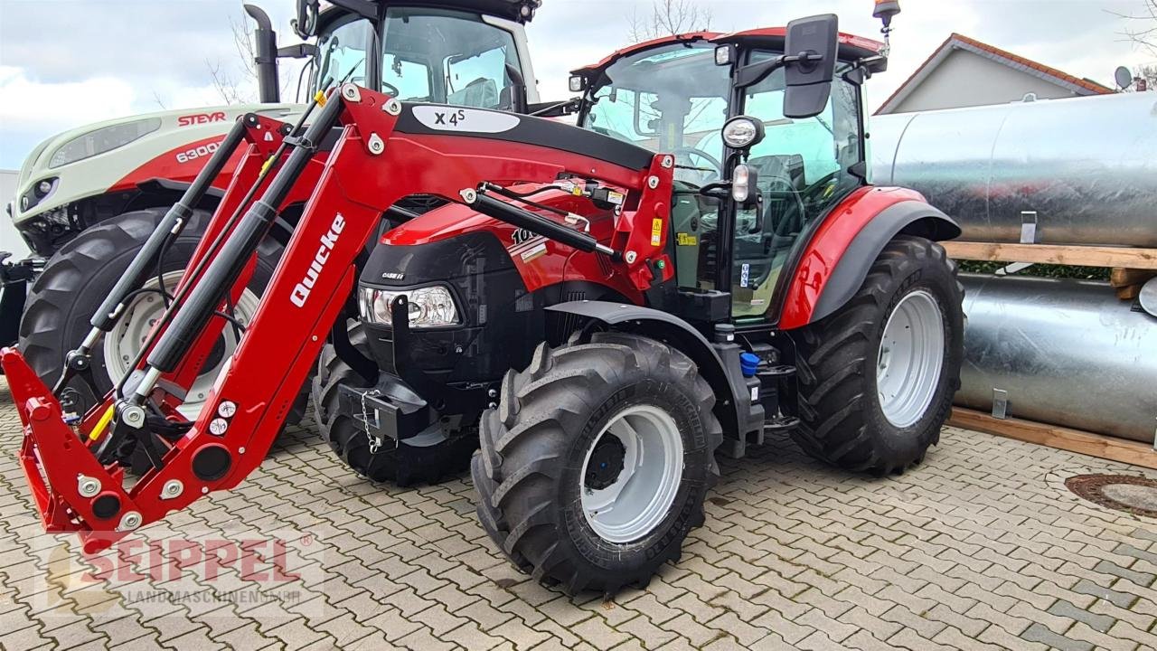 Traktor tip Case IH FARMALL 100 C HILO Quicke X 4 rot, Neumaschine in Groß-Umstadt (Poză 13)