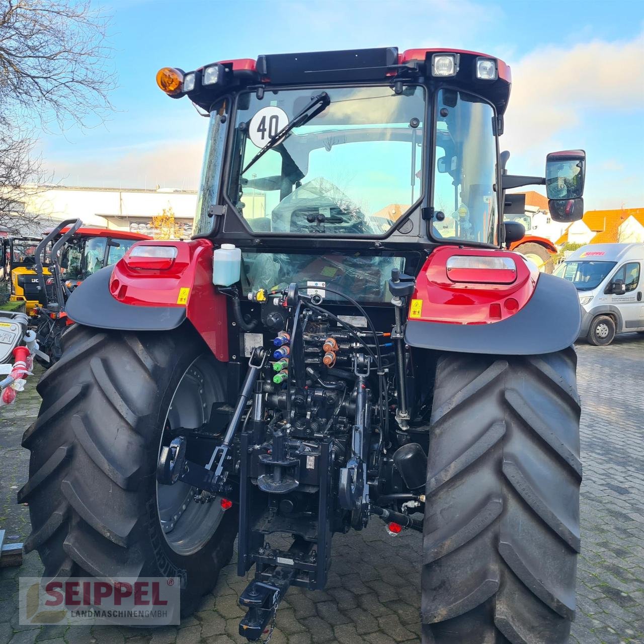 Traktor Türe ait Case IH FARMALL 100C Selection, Neumaschine içinde Groß-Umstadt (resim 3)