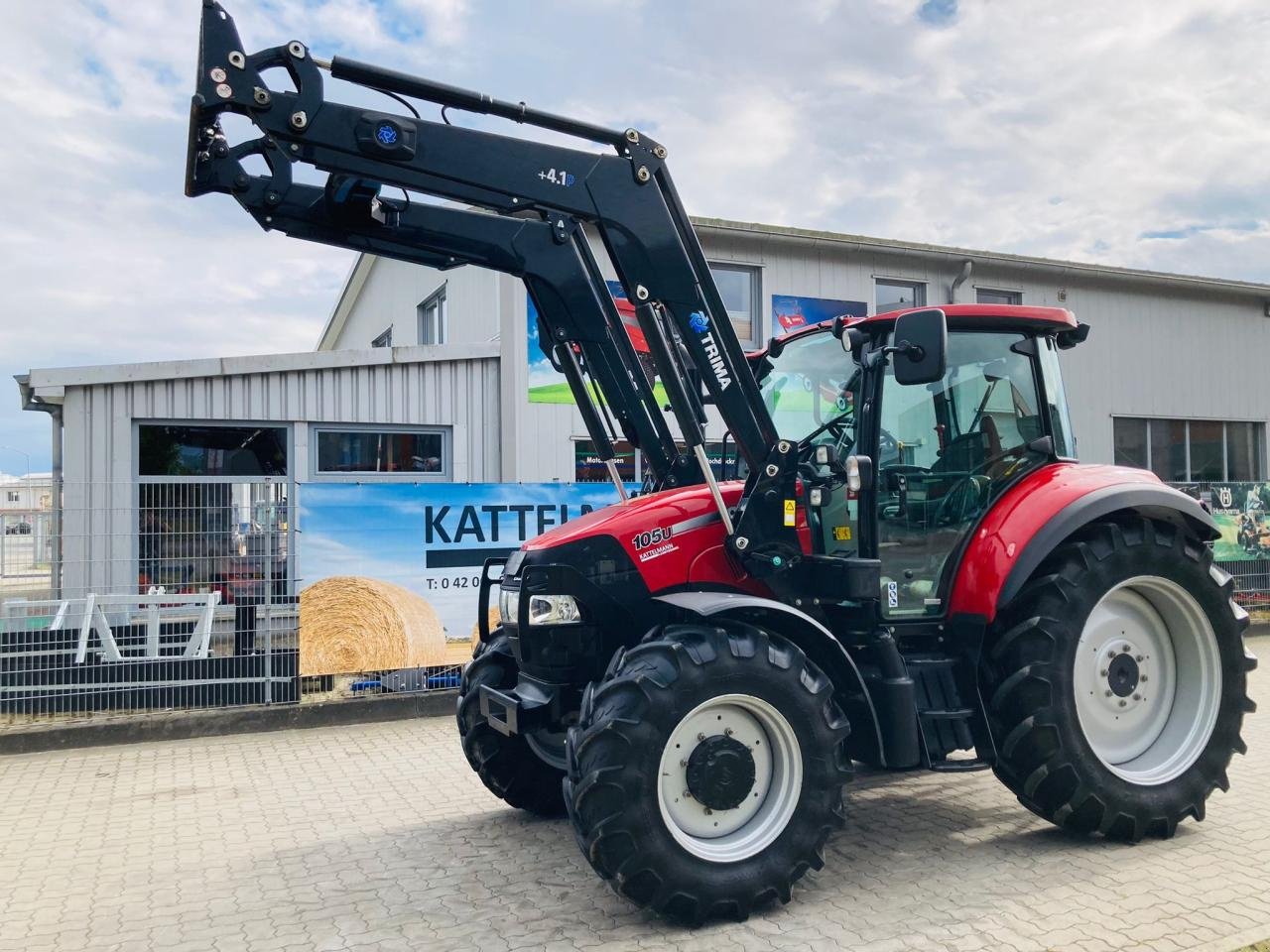 Traktor des Typs Case IH Farmall 105 U, Gebrauchtmaschine in Stuhr (Bild 2)