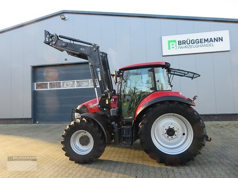 Traktor des Typs Case IH Farmall 105U mit Industriefrontlader, Druckluftanlage, Klimaanlage, Gebrauchtmaschine in Meppen (Bild 1)