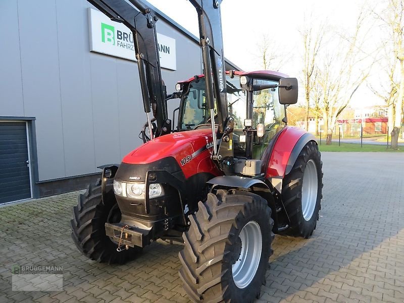 Traktor типа Case IH Farmall 105U mit Industriefrontlader, Druckluftanlage, Klimaanlage, Gebrauchtmaschine в Meppen (Фотография 10)