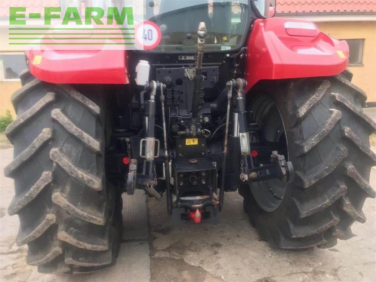 Traktor tip Case IH farmall 115 u pro står på sjælland, Gebrauchtmaschine in AALBORG SV (Poză 1)