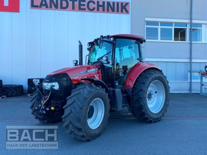 Traktor des Typs Case IH FARMALL 115 U, Gebrauchtmaschine in Boxberg-Seehof (Bild 1)