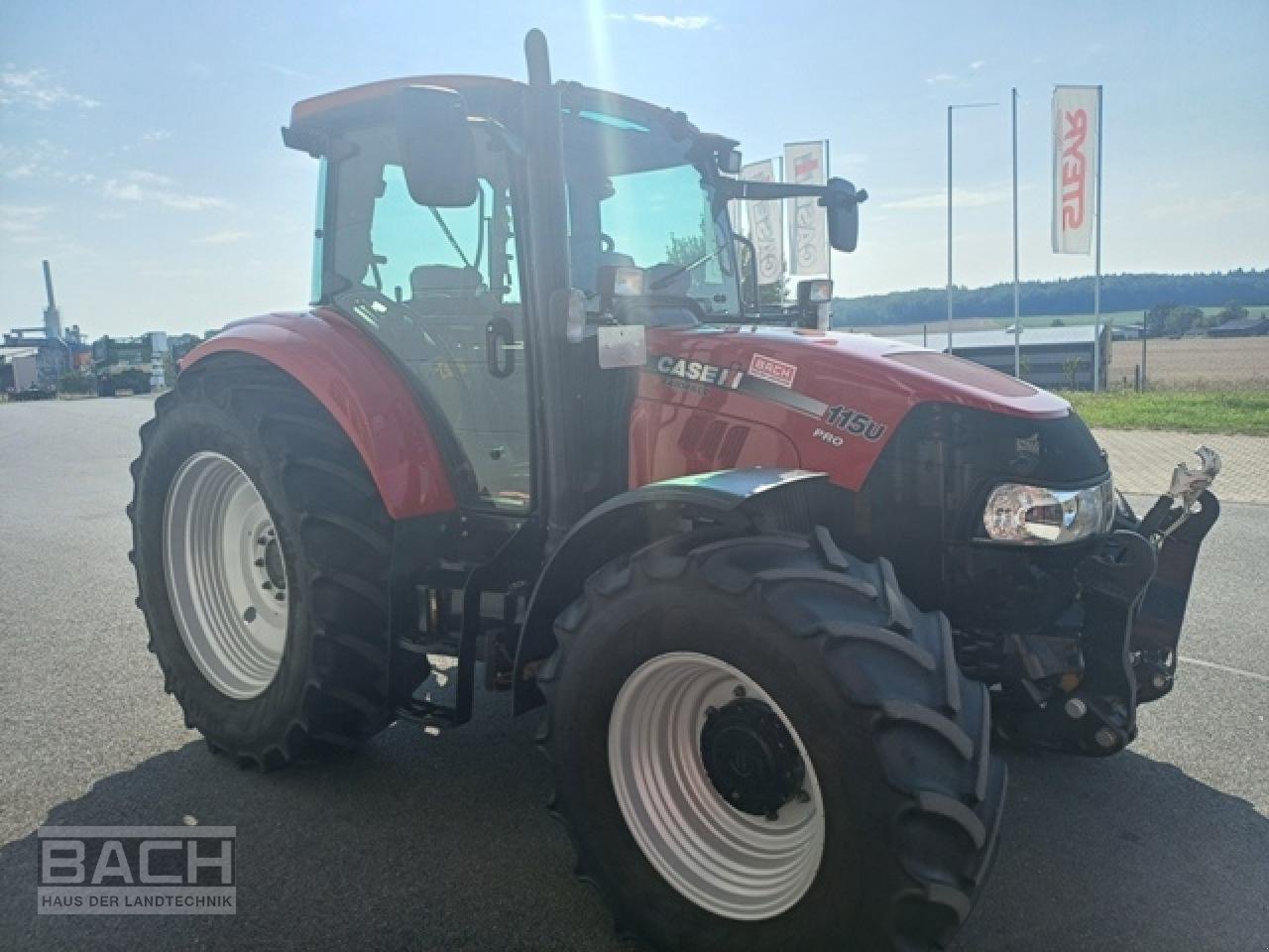 Traktor van het type Case IH FARMALL 115 U, Gebrauchtmaschine in Boxberg-Seehof (Foto 4)