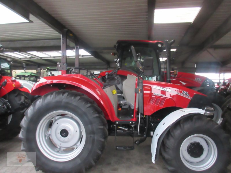 Traktor Türe ait Case IH Farmall 75 C Rops, Neumaschine içinde Remchingen (resim 1)
