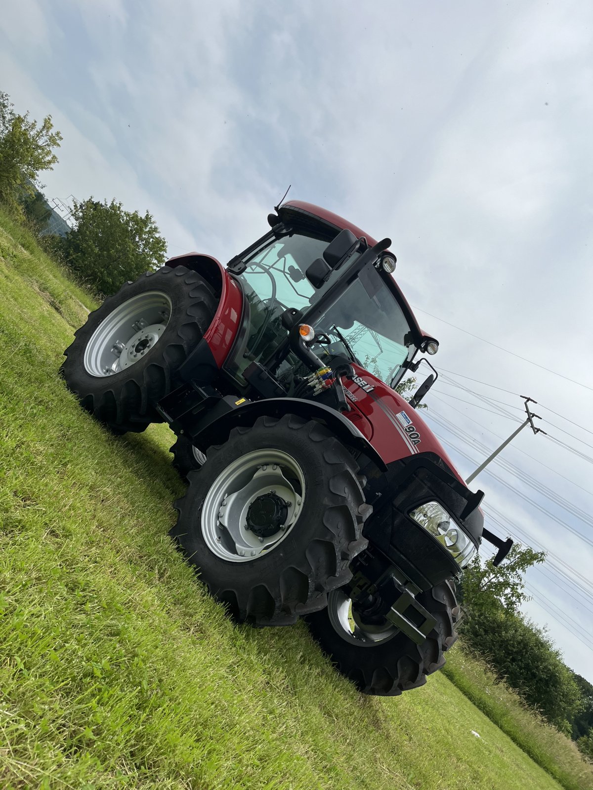 Traktor Türe ait Case IH Farmall 90 A, Gebrauchtmaschine içinde Schesslitz (resim 12)