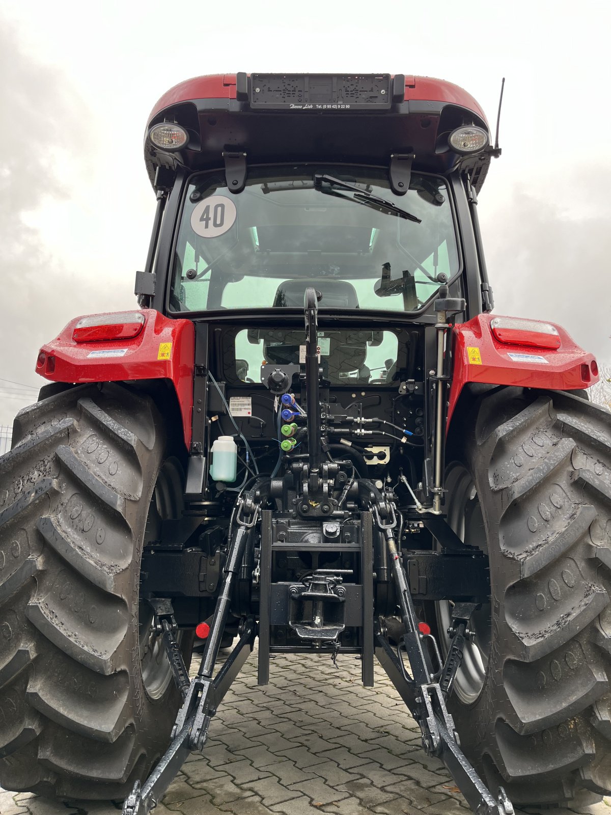 Traktor Türe ait Case IH Farmall 90 A, Gebrauchtmaschine içinde Schesslitz (resim 4)