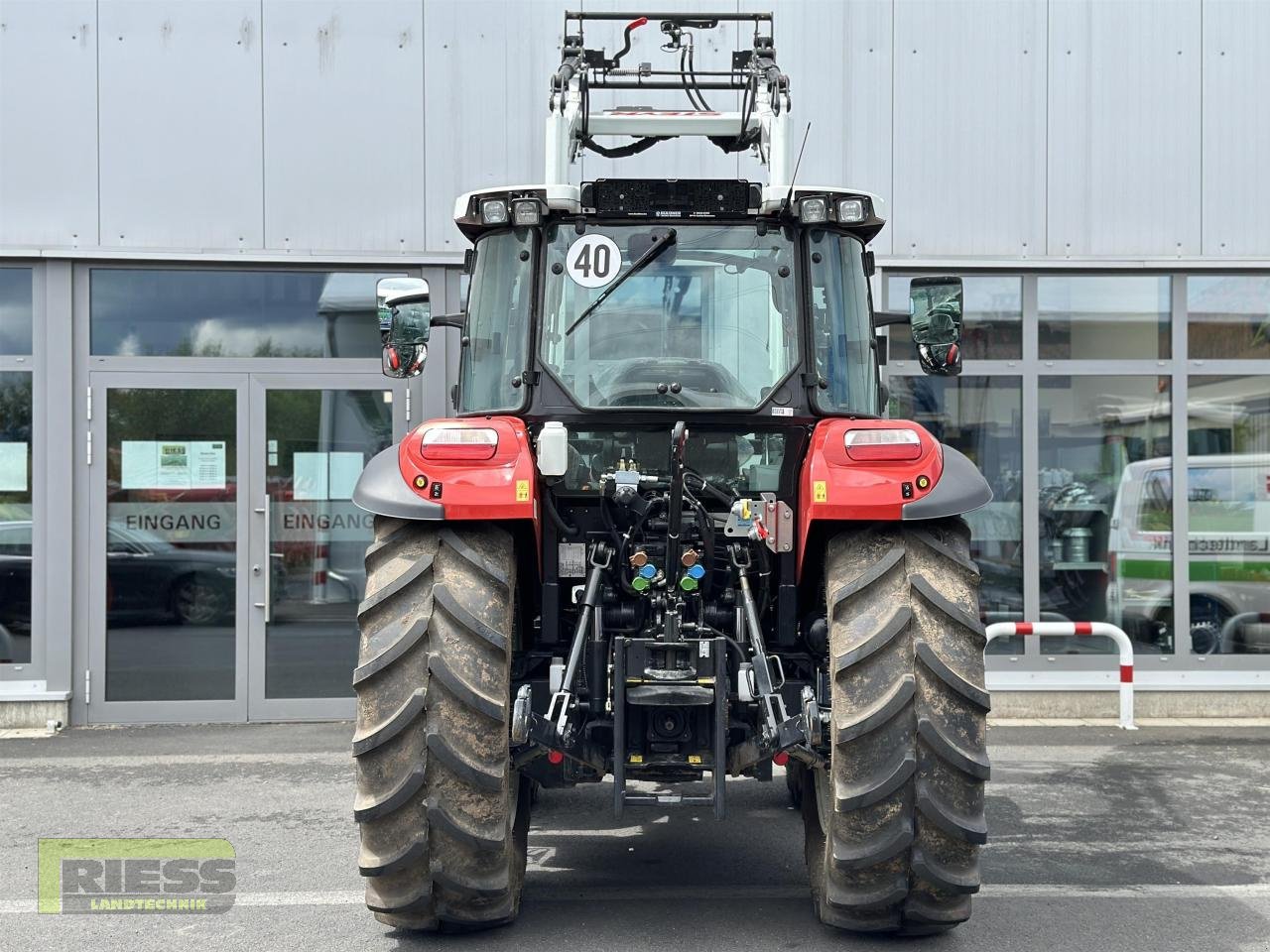 Traktor van het type Case IH Farmall 90 C  (Steyr Kompakt 4090), Gebrauchtmaschine in Homberg (Ohm) - Maulbach (Foto 3)