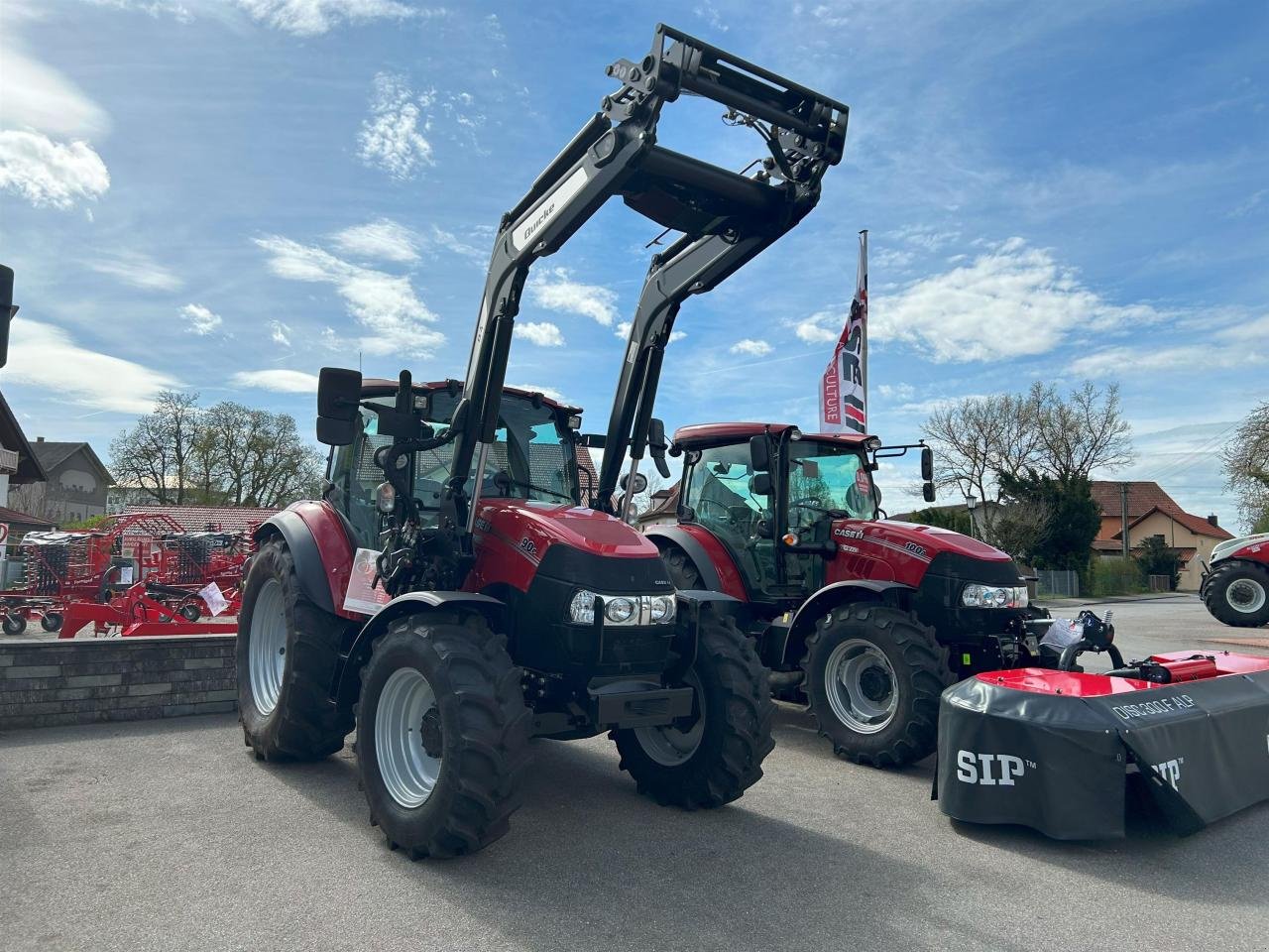 Traktor tip Case IH Farmall 90C Frontlader Quicke ohne Paralellführung, Neumaschine in Ampfing (Poză 1)