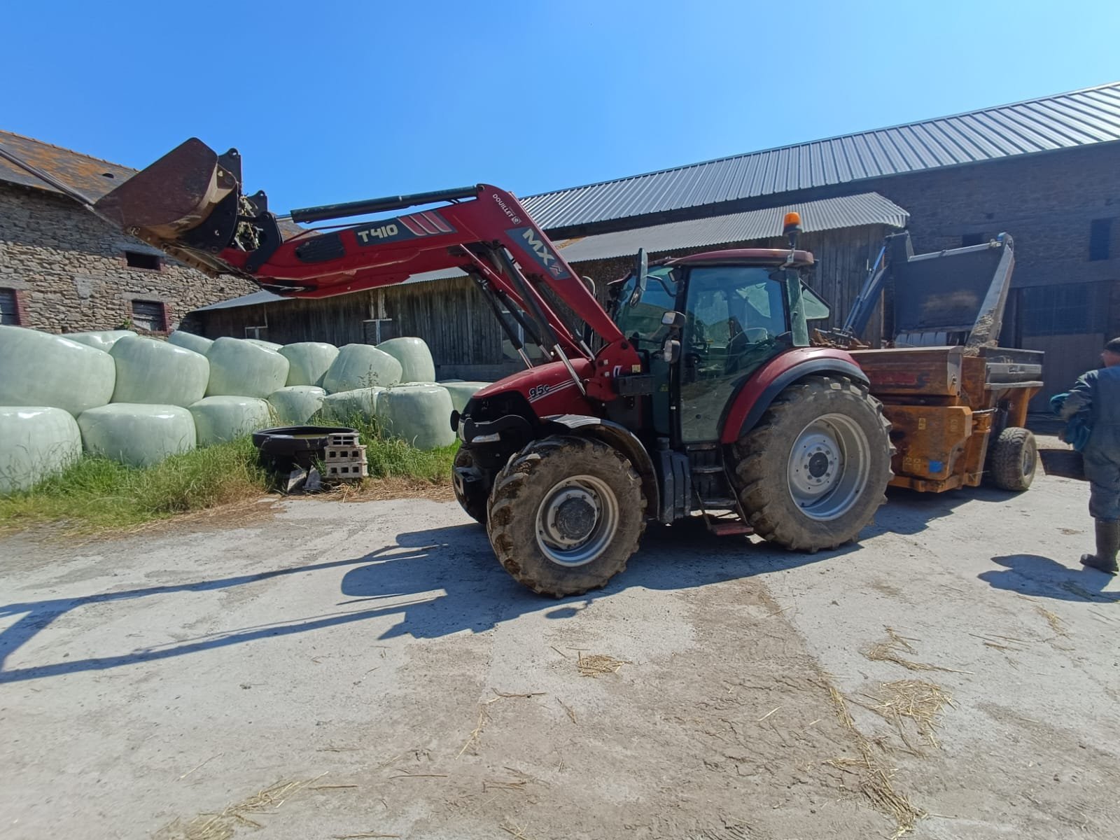 Traktor van het type Case IH Farmall 95 C, Gebrauchtmaschine in Le Horps (Foto 2)