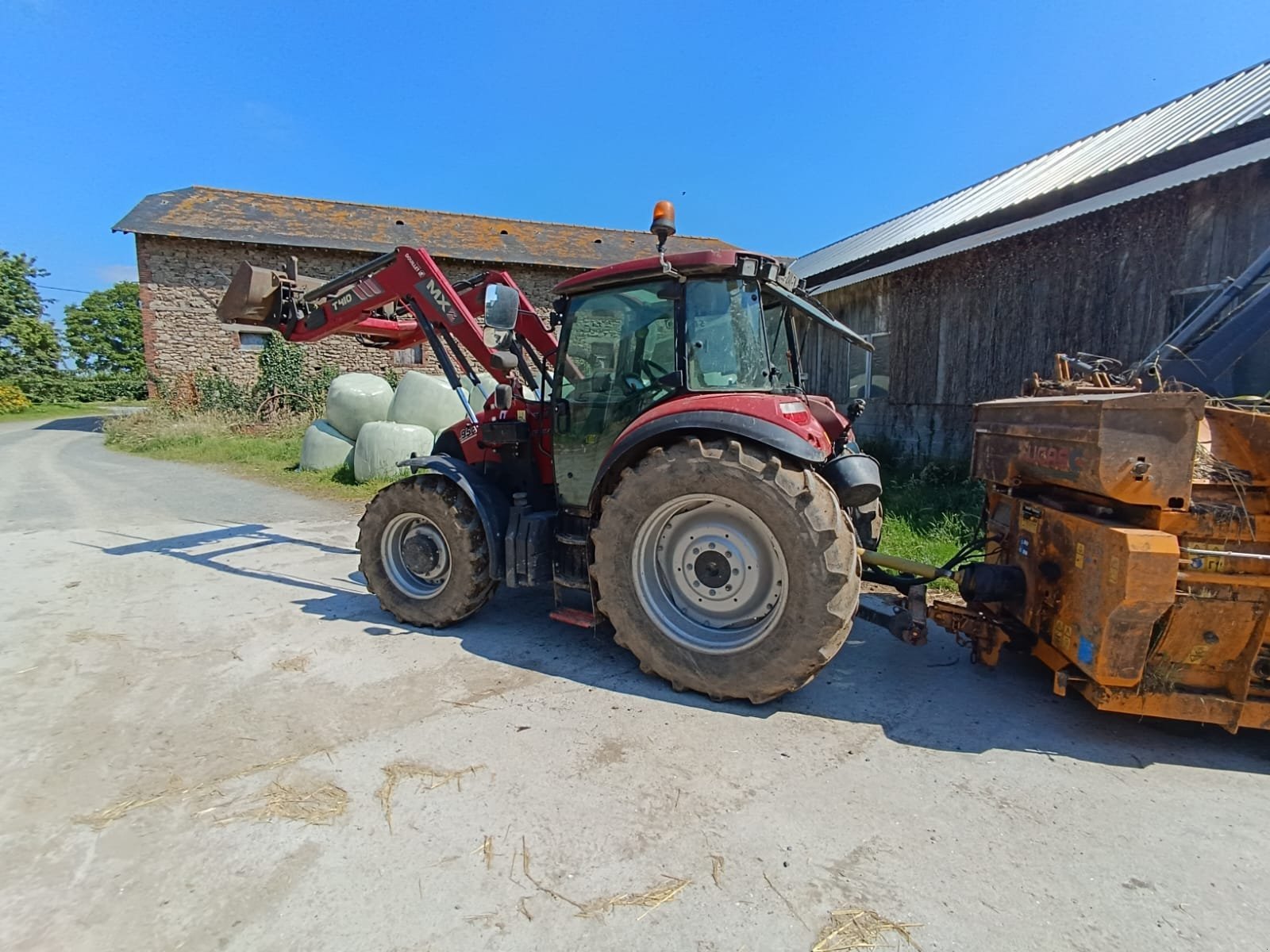 Traktor Türe ait Case IH Farmall 95 C, Gebrauchtmaschine içinde Le Horps (resim 3)