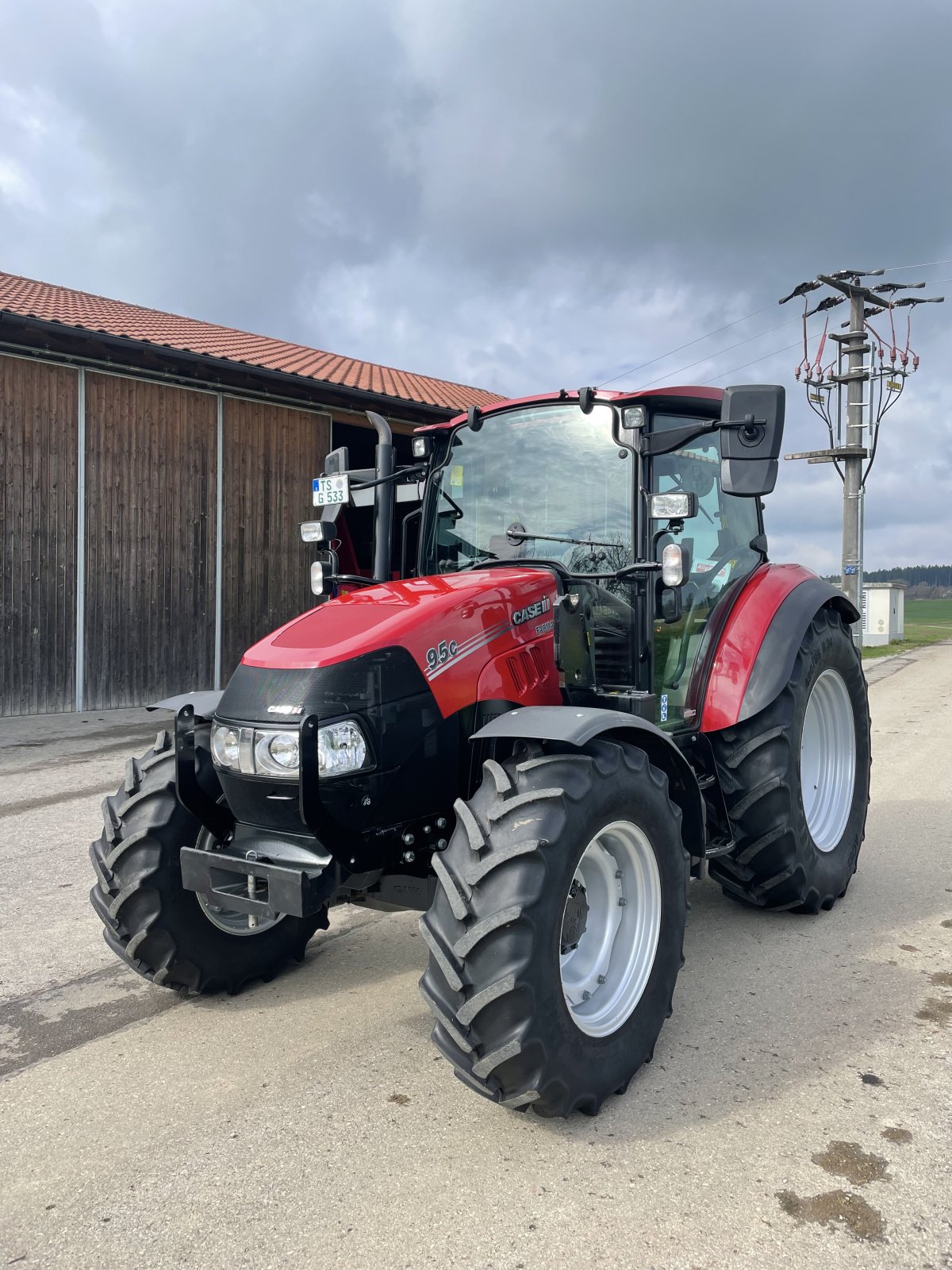 Traktor Türe ait Case IH Farmall 95 C, Gebrauchtmaschine içinde Tittmoning (resim 1)