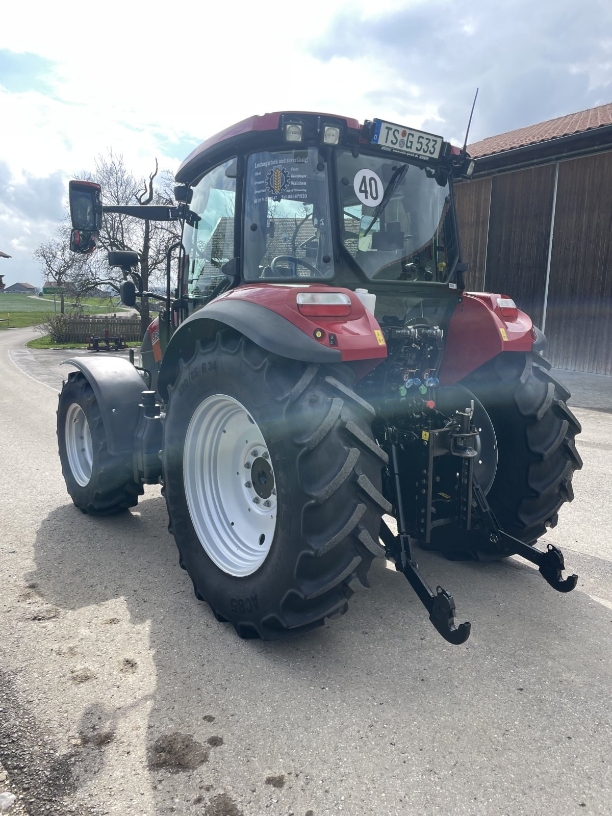 Traktor des Typs Case IH Farmall 95 C, Gebrauchtmaschine in Tittmoning (Bild 2)