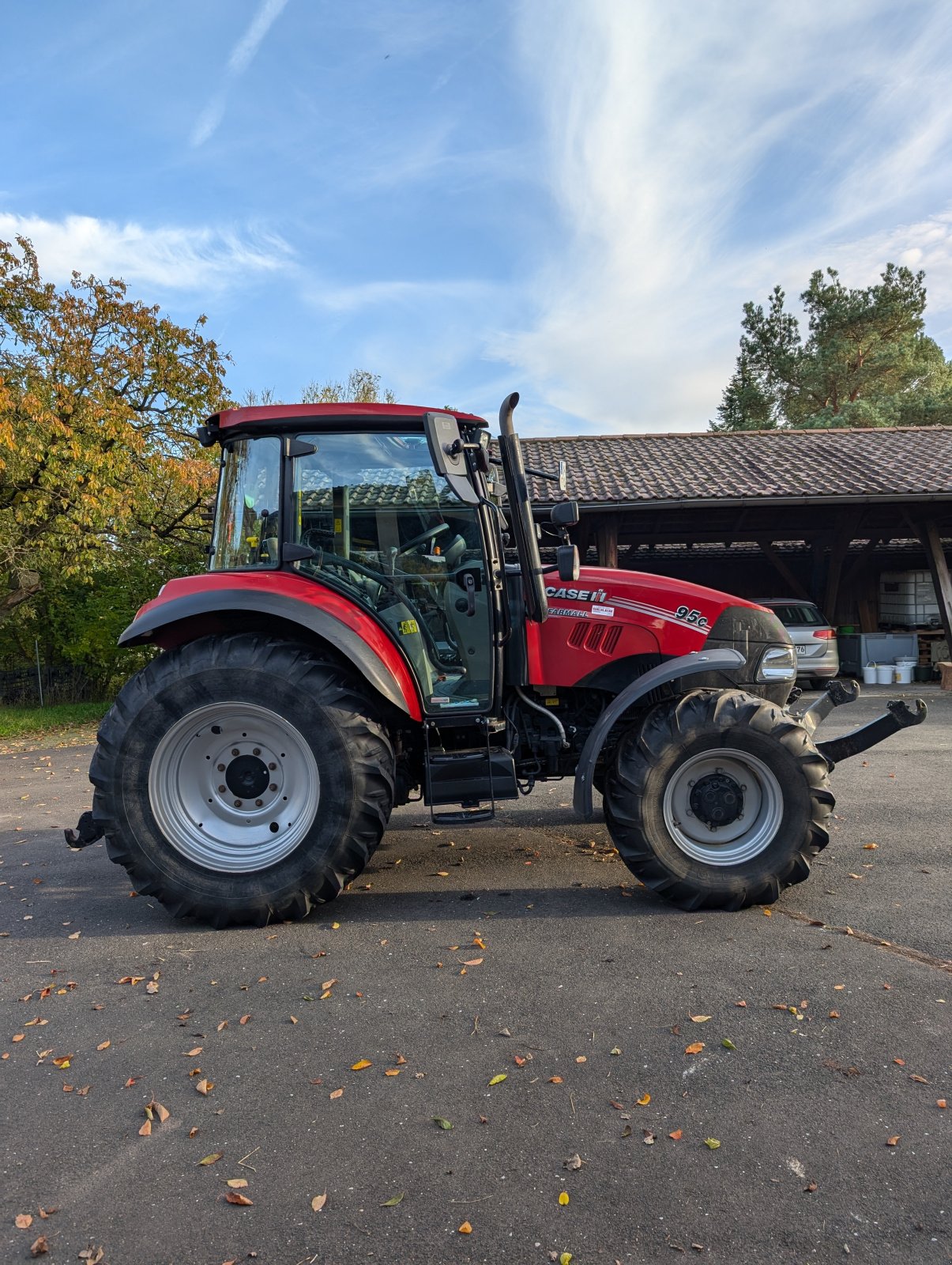 Traktor van het type Case IH Farmall 95 C, Gebrauchtmaschine in Burghaslach (Foto 1)