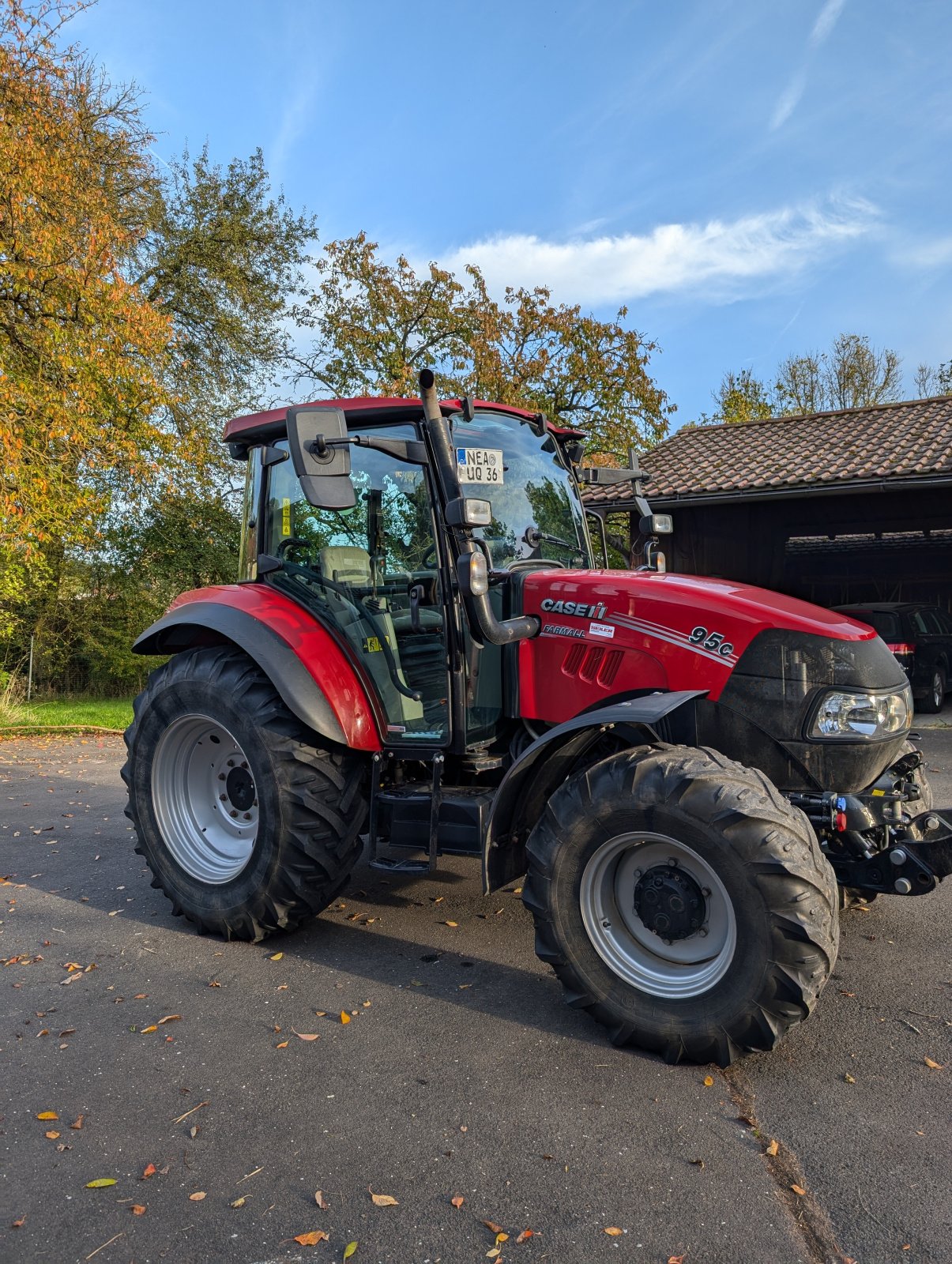 Traktor του τύπου Case IH Farmall 95 C, Gebrauchtmaschine σε Burghaslach (Φωτογραφία 17)