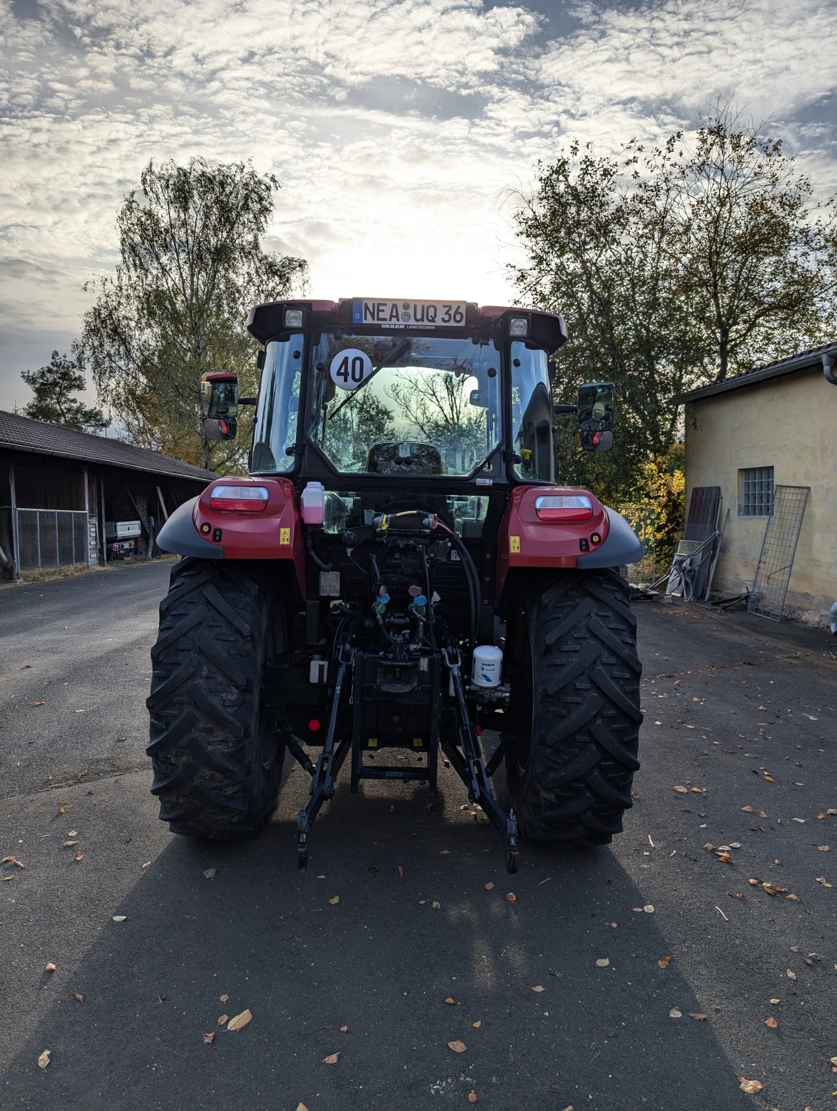 Traktor типа Case IH Farmall 95 C, Gebrauchtmaschine в Burghaslach (Фотография 18)