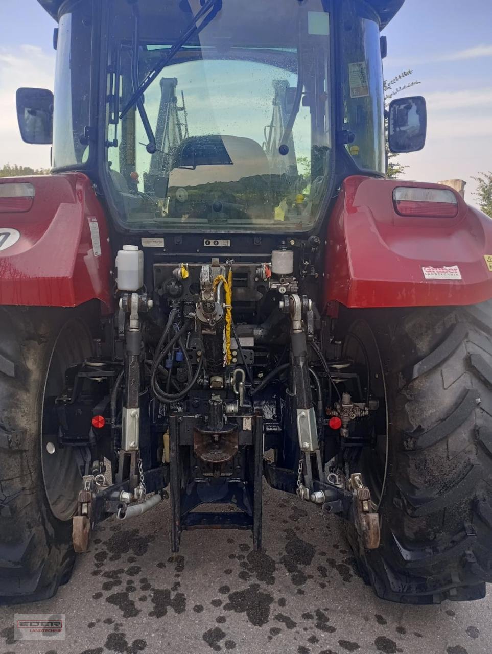 Traktor des Typs Case IH Farmall 95 U Pro, Gebrauchtmaschine in Tacherting (Bild 2)