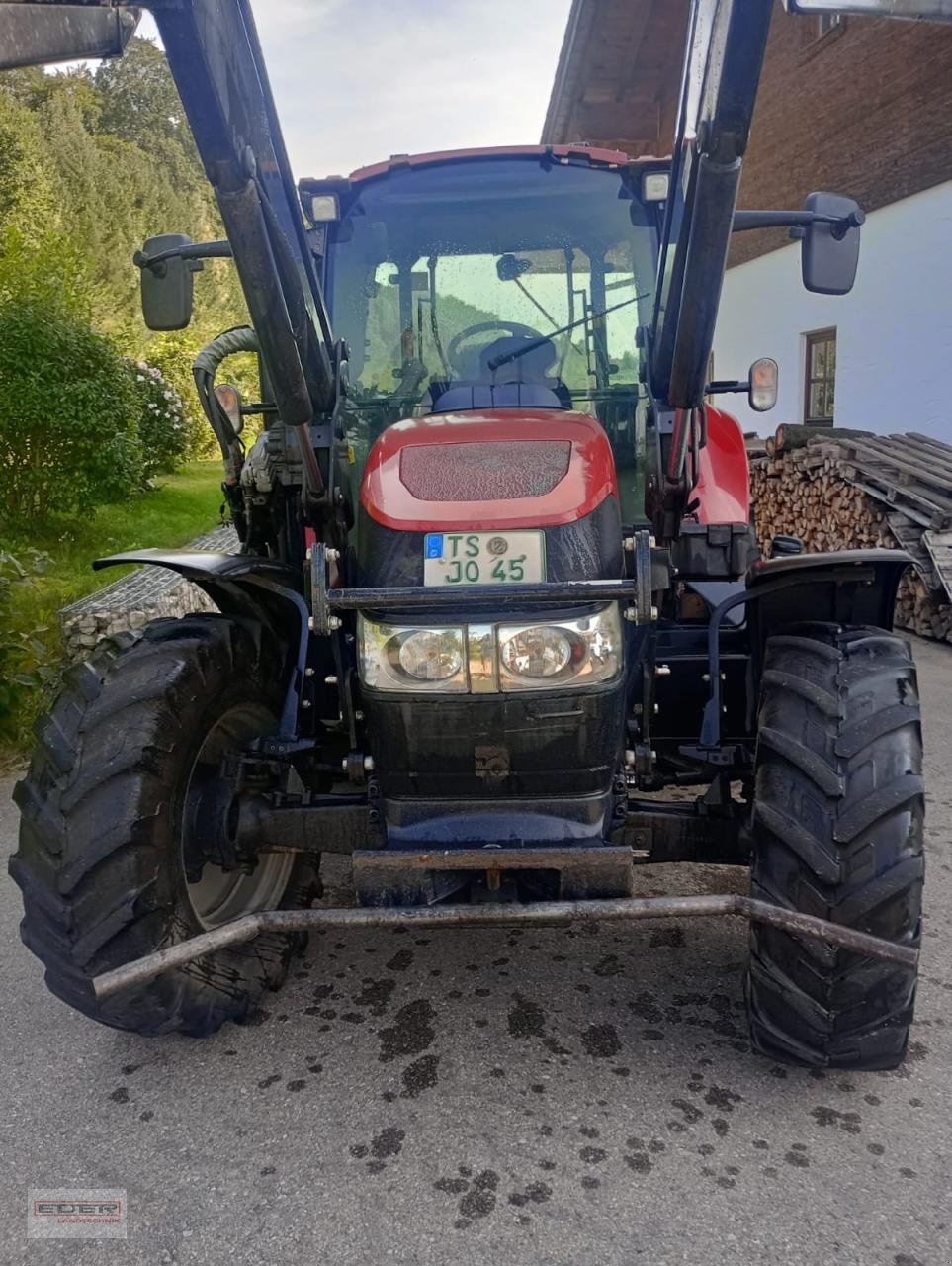 Traktor des Typs Case IH Farmall 95 U Pro, Gebrauchtmaschine in Tacherting (Bild 7)